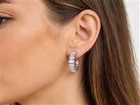Earrings Ultima Edizione Woman Cerchi in Silver OAO7084 - OAO7084